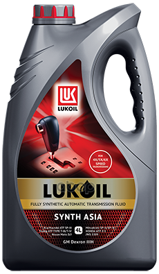 Масло трансмиссионное синтетическое ATF SYNTH ASIA 4Л 3132621 (6005186) LUKOIL арт. 3132621