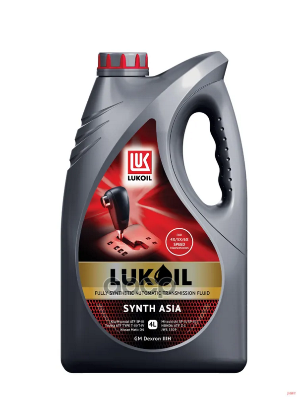 Масло трансмиссионное LUKOIL  ATF SYNTH ASIA синтетическое 4 л 6005186 LUKOIL арт. 6005186