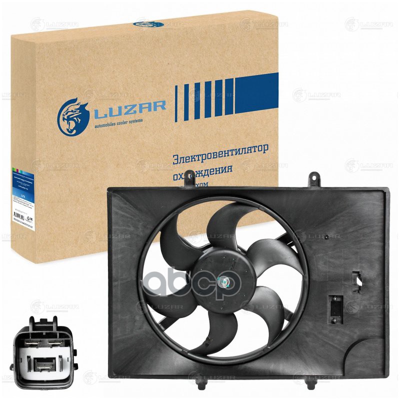 Э вентилятор охл. для а м Great Wall Hover H5 (10-) 2.0D (с кожухом) (LFK 3004) LUZAR арт. LFK3004