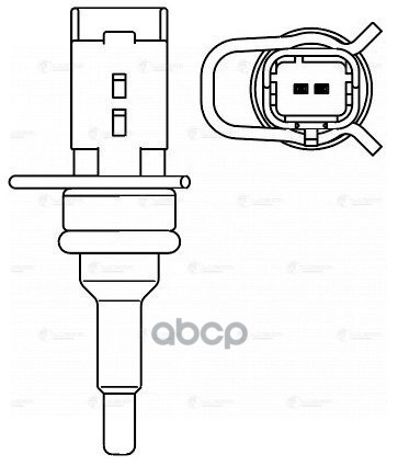 Датчик температуры для PSA 308 11-/3008 09-/C4 10-/C3 09- LS2007 LUZAR арт. LS2007