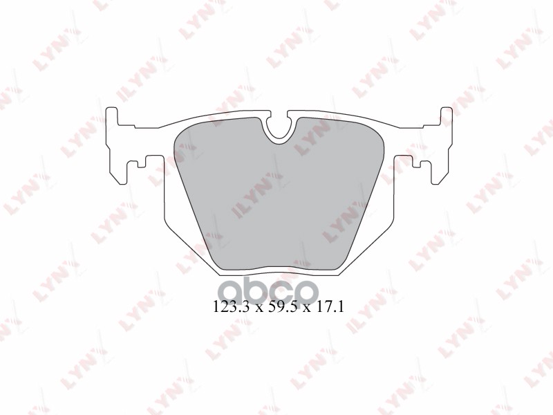 Колодки тормозные задние подходит для BMW 3 (E46) 2.5-3.0 99-05 / 7(E38) 2.5D-5.0 95-01 / X3(E83) 2.0-3.0D 04 / X5(E53) 3.0-4...