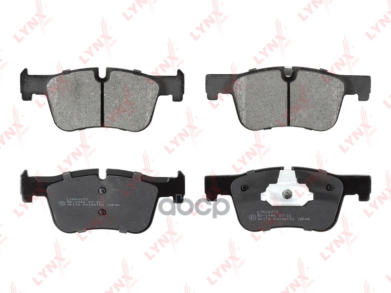 Колодки тормозные передние BMW 1(F20/F21) 11> / 3(F30) 11> LYNXauto арт. bd-1446