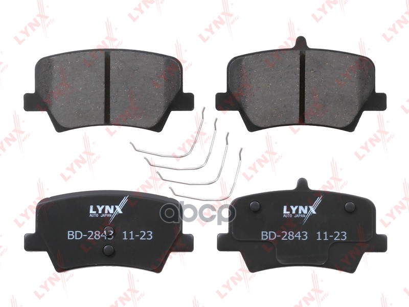 Колодки тормозные дисковые GEELY Tugella / Xingyue 19> LYNXauto арт. bd-2843