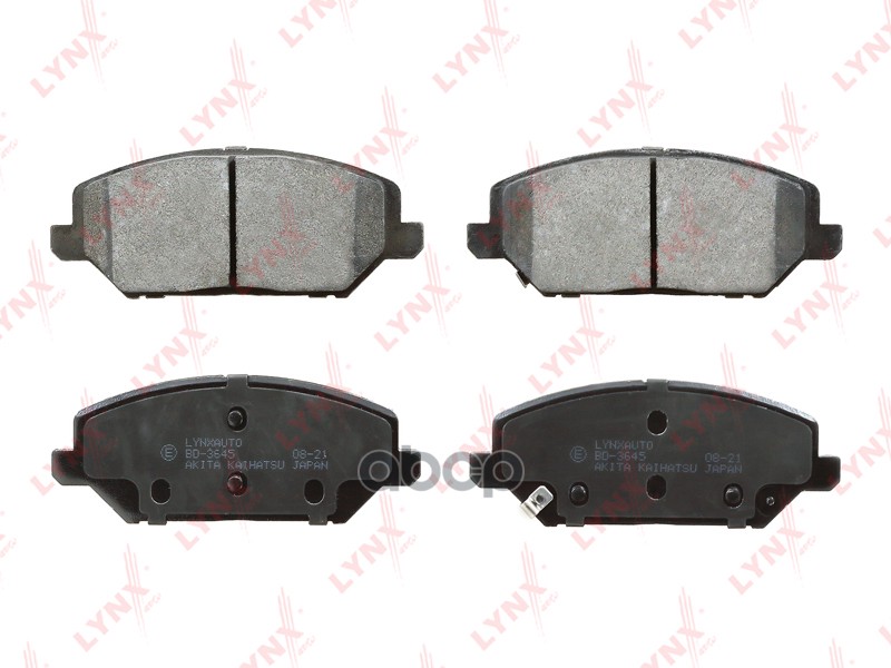 Колодки тормозные передние BD-3645 LYNXauto арт. BD-3645