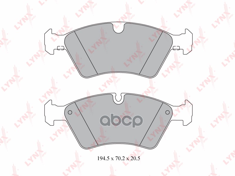 Колодки тормозные передние подходит для MERSEDES-BENZ E320D-500(W211) 03-08 / ML280D-500(W164) 05 / GL320D-350D(X164) 06 / R2...
