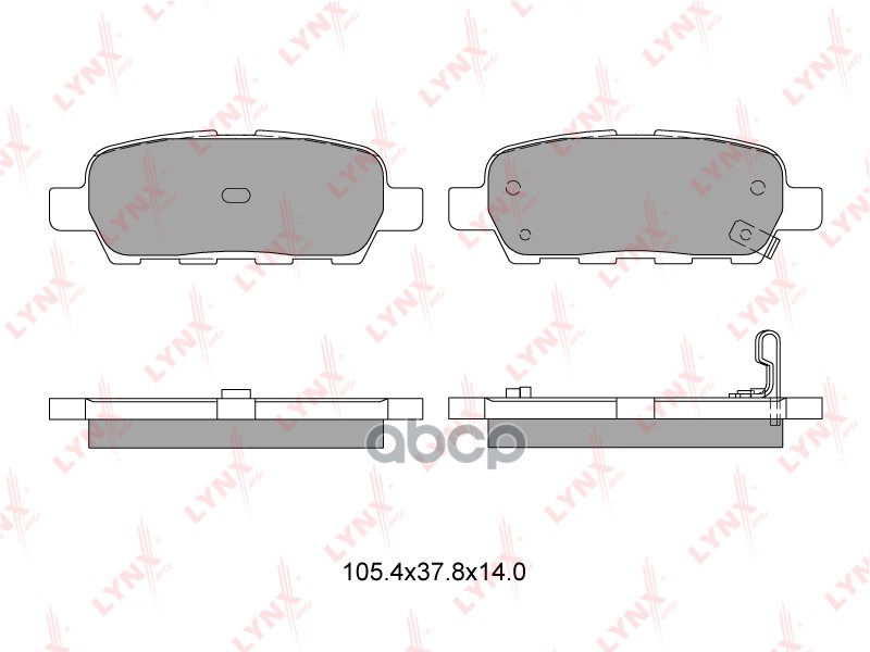 Колодки тормозные задние подходит для NISSAN Qashqai(J10) 07/Teana 08/TIIDA 07/ Murano 05/X-Trail(T30/T31) 01/, RENAULT Koleo...
