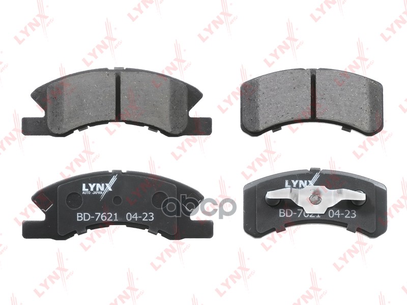 Колодки тормозные передние DAIHATSU CUORE VI-VII(L251-L275) 0.7-1.0 03> / Trevis 1.0 06>   MITSUBISH LYNXauto арт. bd-7621