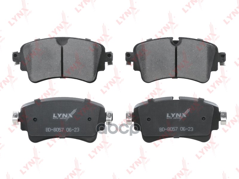 Колодки тормозные задние AUDI A4(8WH-8W5) 2.0d-3.0d 15> / A5(F53-F5A) 2.0d-3.0d 16> / A6(4AH-4A5) 2. LYNXauto арт. bd-8057