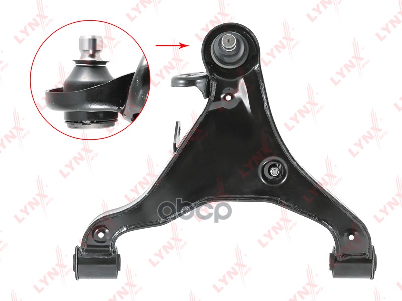 Рычаг Подвески Нижний |Перед Лев| LYNXauto арт. C5258L