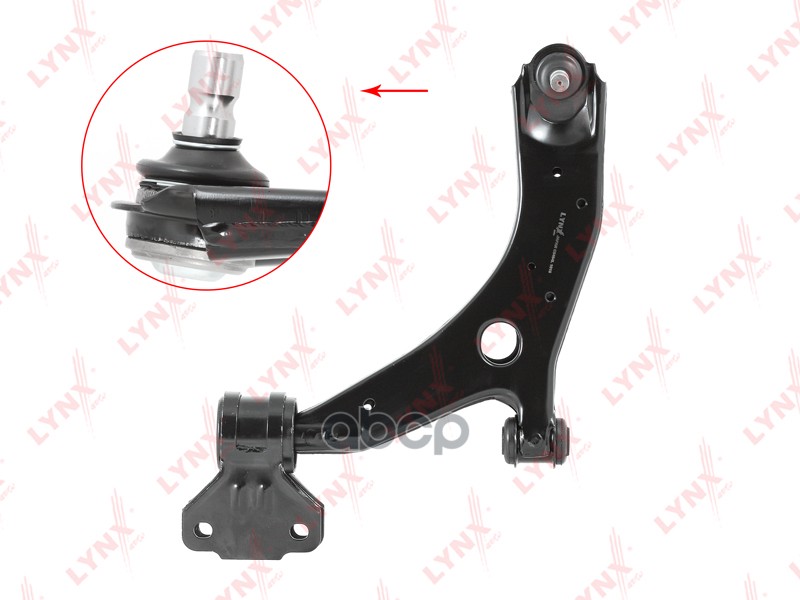 Рычаг нижний L / Перед. подв. MAZDA 3(BL) 09-13 LYNXauto арт. c5464l