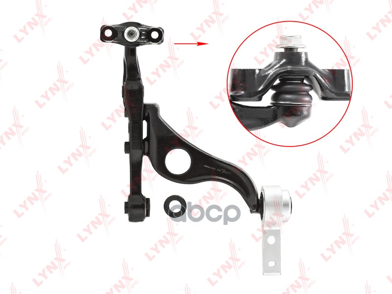 Рычаг нижний L / Перед. подв. MAZDA 6 (GH) 08- LYNXauto арт. c5466l