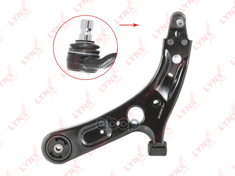 Рычаг нижний L передней подвески KIA Ceed(JD) 1.0-1.6 13> LYNXauto C5657L LYNXauto арт. C5657L