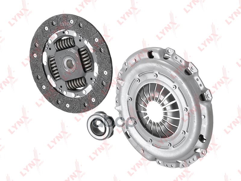 Комплект сцепления для одномассового маховика (? 228 mm) AUDI A3 1.6D-1.9D 03-13  SKODA Octavia I 1. LYNXauto арт. cl-2723
