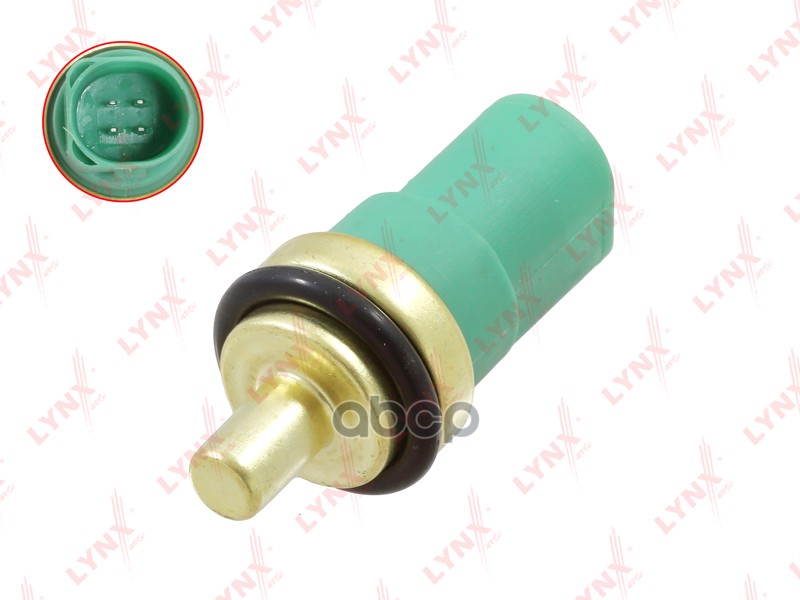 Датчик температуры охлаждающей жидкости AUDI A2 1.2d-1.6 96-05 / A3 1.6-2.0 96-13 / A4 1.6-2.8 94-08 LYNXauto арт. dm-7004