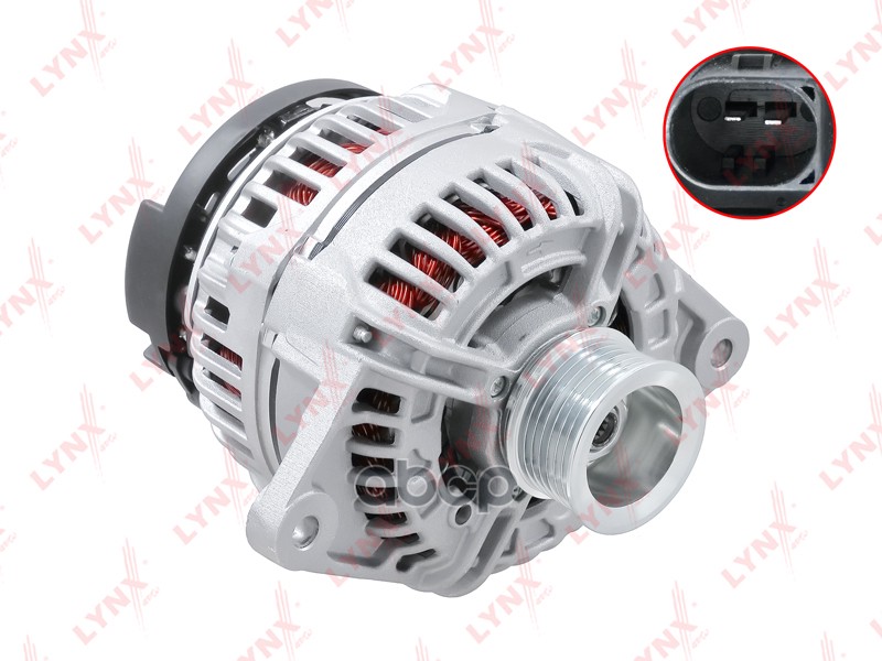 Генератор FIAT Ducato(244) 2.3 JTD 02-12 / Ducato(250 290) 2.3 D 06>  IVECO Daily 2.3 D 06-14  UAZ P LYNXauto арт. ea-1337