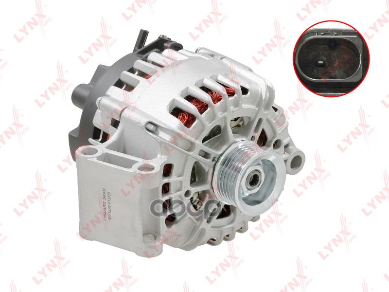 Генератор FORD Focus III 1.6 11 / Mondeo IV 1.6 07 / Fiesta VI 1.25-1.6 08 (120A) EA-1378 LYNXauto арт. EA-1378