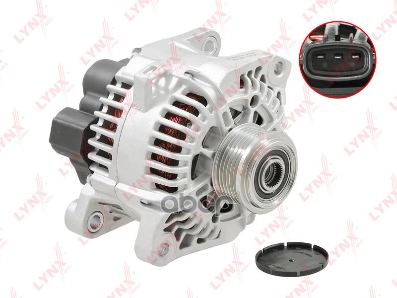 Генератор HYUNDAI ix35 2.0-2.4 09> / Sonata(NF/YF) 2.0-2.4 05>  KIA Carens III 2.0 06> / Cerato(TD) LYNXauto арт. ea-1407