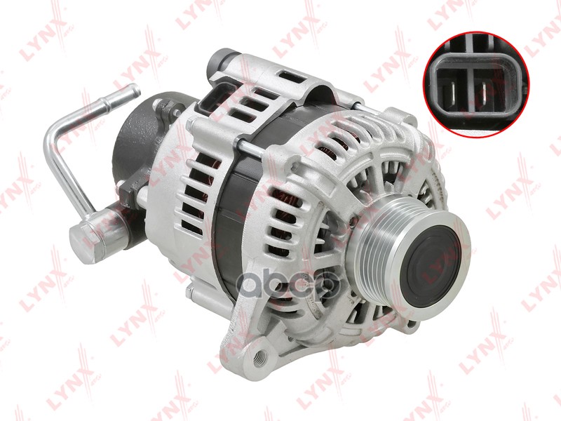 Генератор HYUNDAI Tucson 2.0D 04>  / KIA Sportage I 2.0D 04> / Santa Fe 2.0D 00> LYNXauto арт. ea-1414