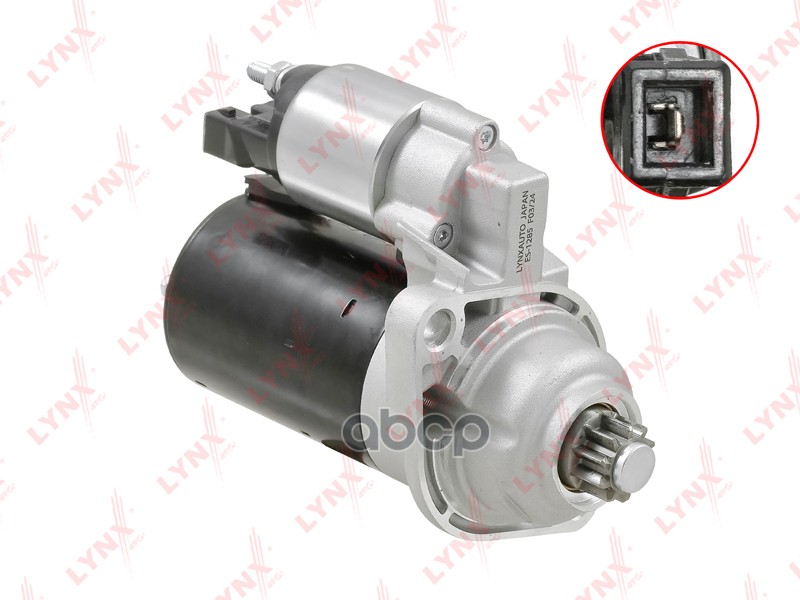 Стартер VW Passat B3 1.8 88> LYNXauto арт. es-1285