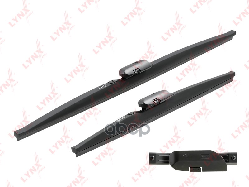 Комплект Зимних Щеток Стеклоочистителя 600Мм(24')/430Мм(17') | Прав/Лев | LYNXauto арт. LW6043W