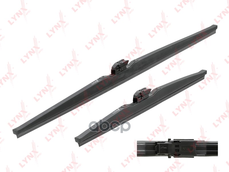 Щетка стеклоочистителя зимняя, комплект 650/400мм крепление  VATL5.1 / REN-DK RENAULT Kaptur 16 LW6540V LYNXauto арт. LW6540V