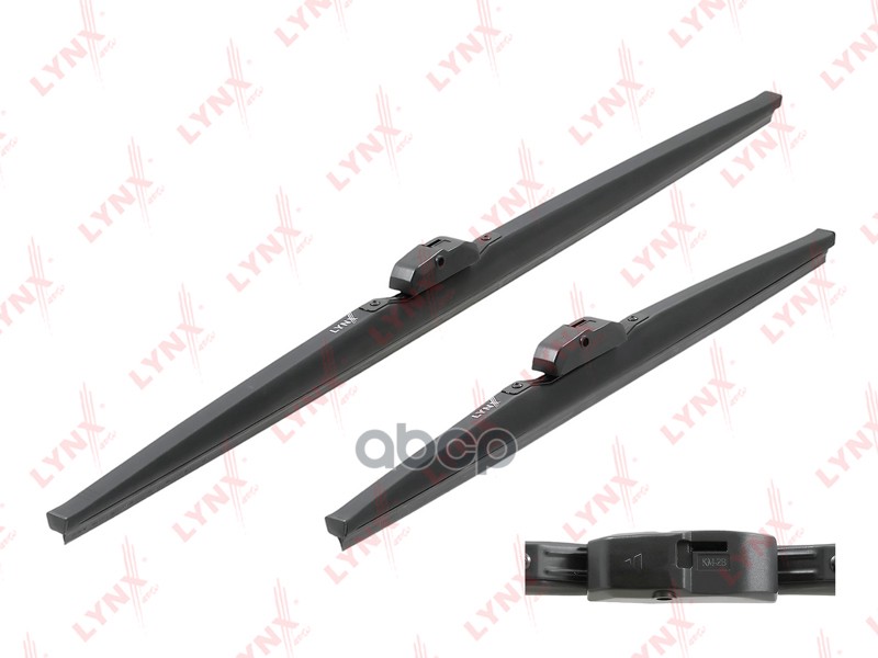 Щетка стеклоочистителя зимняя  комплект 650/430мм FORD Focus II 04-12  PEUGEOT 207 06> LYNXauto арт. lw6543s