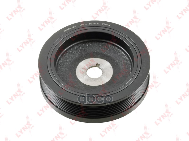 Шкив коленвала HYUNDAI H-1/Starex 2.5d (97>) / H100 2.5d (04>) / H350 2.5d (15>)  KIA Bongo 2.5d (10 LYNXauto арт. pb-8131
