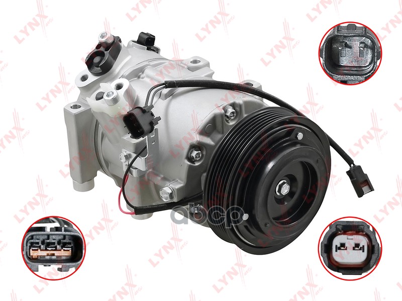 Компрессор кондиционера HYUNDAI ix35 2.0 10, KIA Sportage III 2.0 10 RA-4062 LYNXauto арт. RA-4062