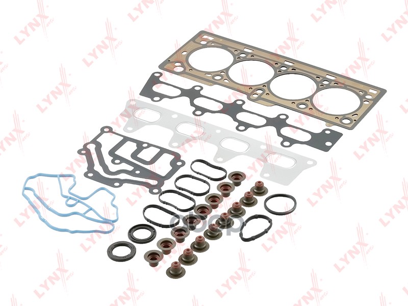 Комплект прокладок головки цилиндра RENAULT Clio II-III 1.4-1.6 98> / Kangoo I-II 1.6 98> / Logan I LYNXauto арт. sk-1168