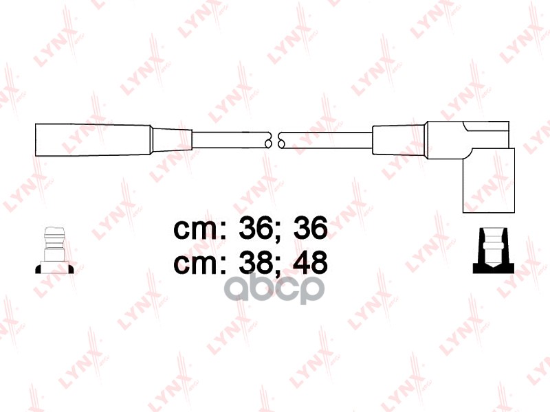 Провода высоковольтные CHEVROLET Niva LYNXauto арт. spc4615