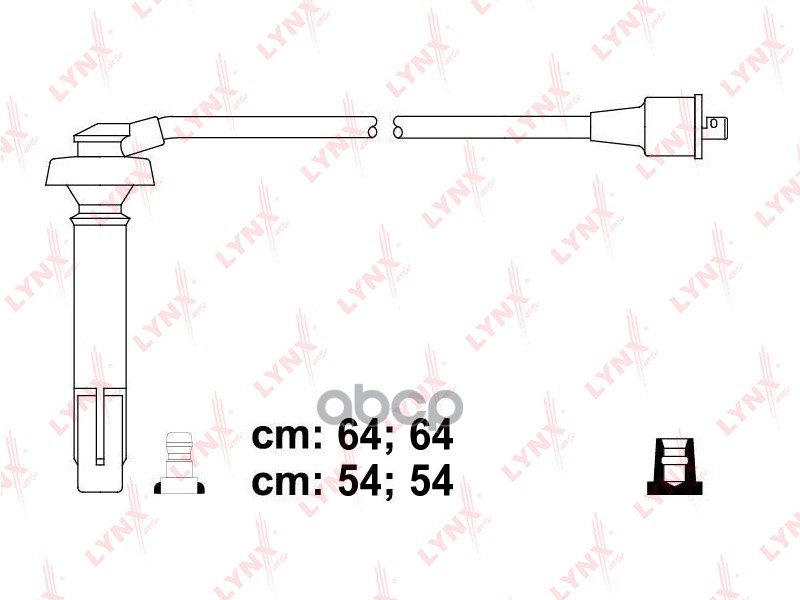 Комплект Высоковольтных Проводов (Класс E) LYNXauto арт. SPE7113