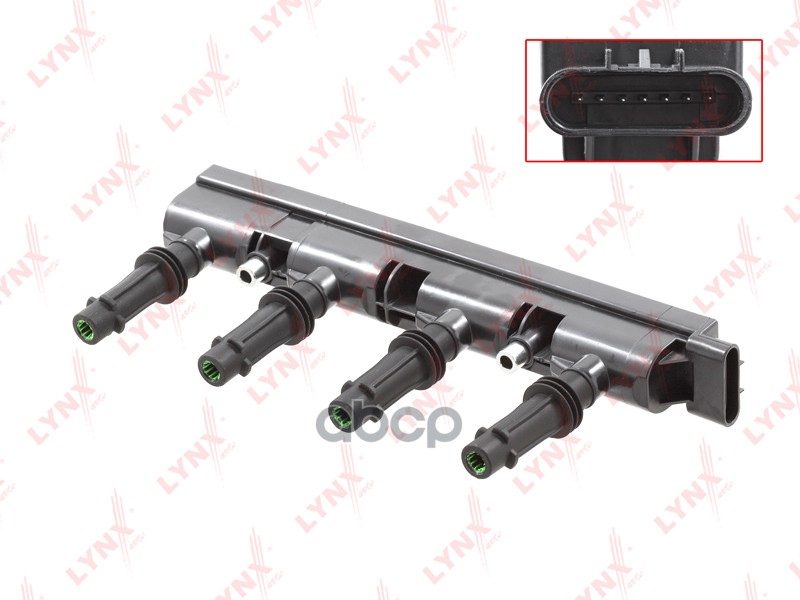 Катушка зажигания CHEVROLET Aveo 1.2-1.4 11> / Cruze 1.4 12> / Orlando 1.4 12>  OPEL Astra J 1.4 09> LYNXauto арт. spl1102
