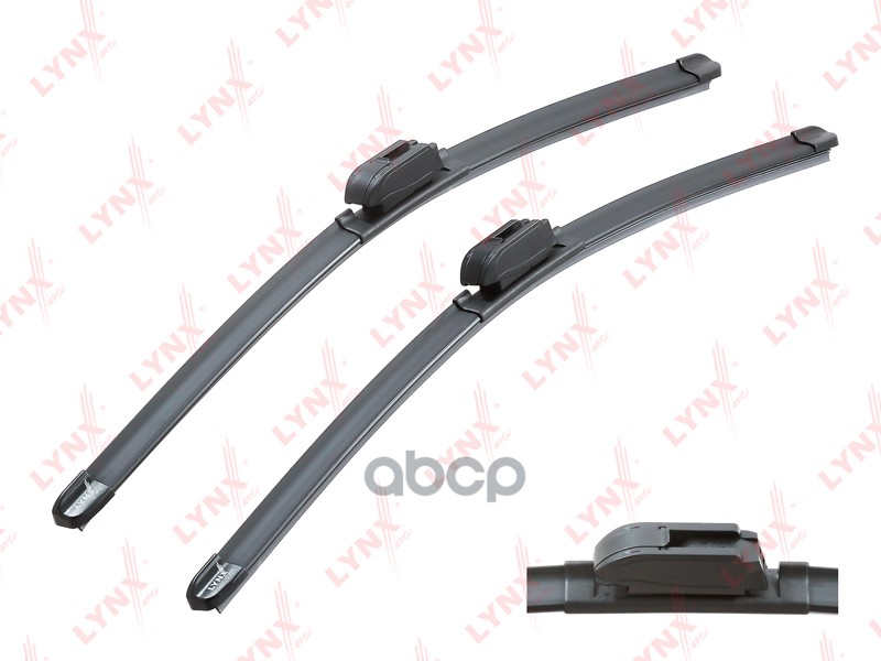 Щетка стеклоочистителя бескаркасная  комплект 500/500мм GAZ Gazel 97> / GAZ-3310 Valdai 03-15  KIA S LYNXauto арт. xf5050h