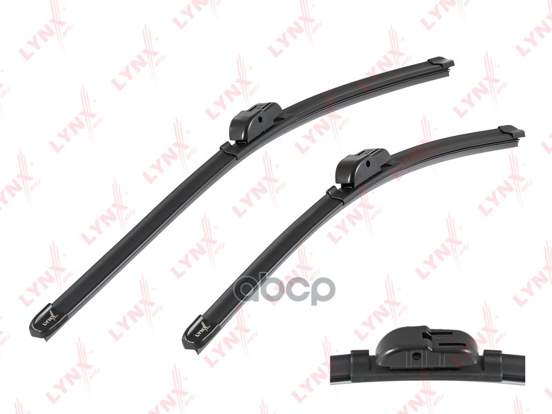 Бескаркасные щётки стеклоочистителя, комплект 530мм+480мм подходит для OPEL Astra H 04 XF5545S LYNXauto арт. XF5545S