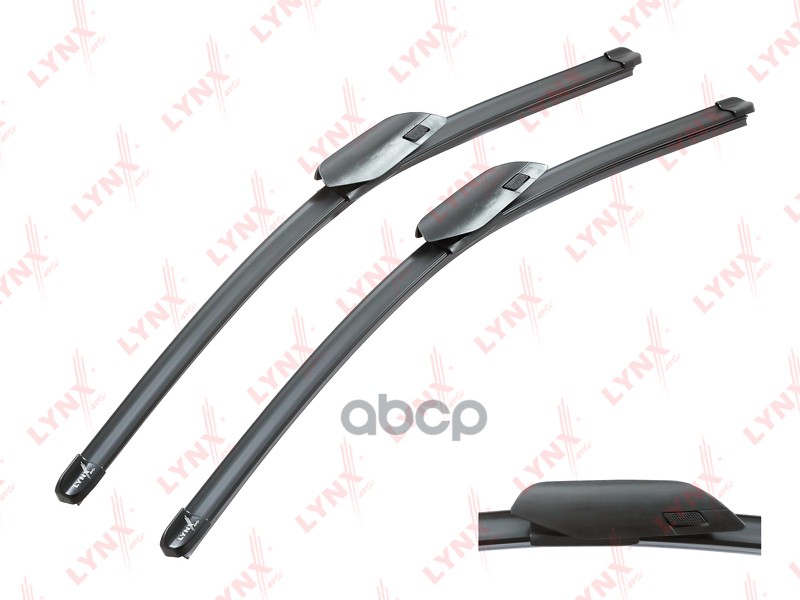 Щетка стеклоочистителя бескаркасная  комплект 550/550мм MERCEDES-BENZ C-Class 21> LYNXauto арт. xf5555w