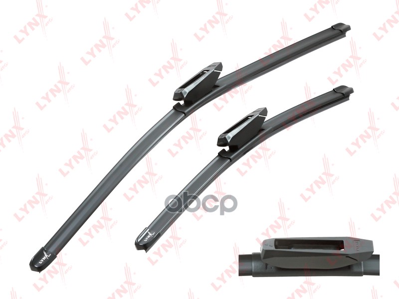 Щетка стеклоочистителя бескаркасная  комплект 600/400мм CITRO?N C3 Picasso 09> / DS3 09>15  RENAULT LYNXauto арт. xf6040r