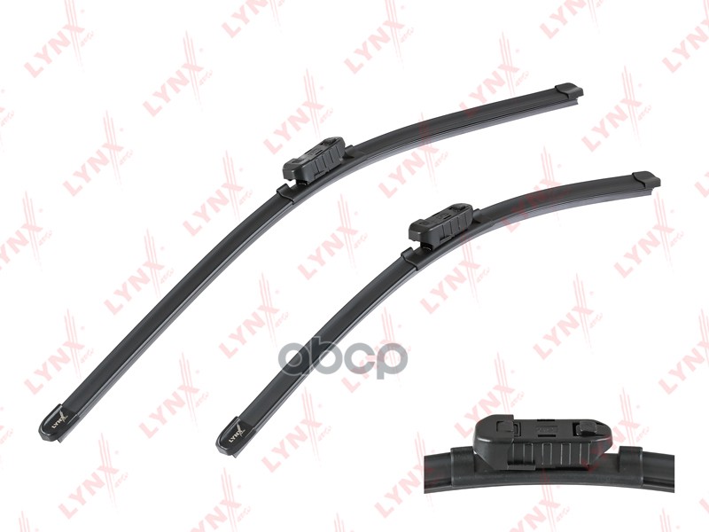 Бескаркасные щётки стеклоочистителя, комплект 530мм+480мм подходит для SKODA Yeti 09, VW Golf VI 03-13 / Jetta III 05-10 / Pa...