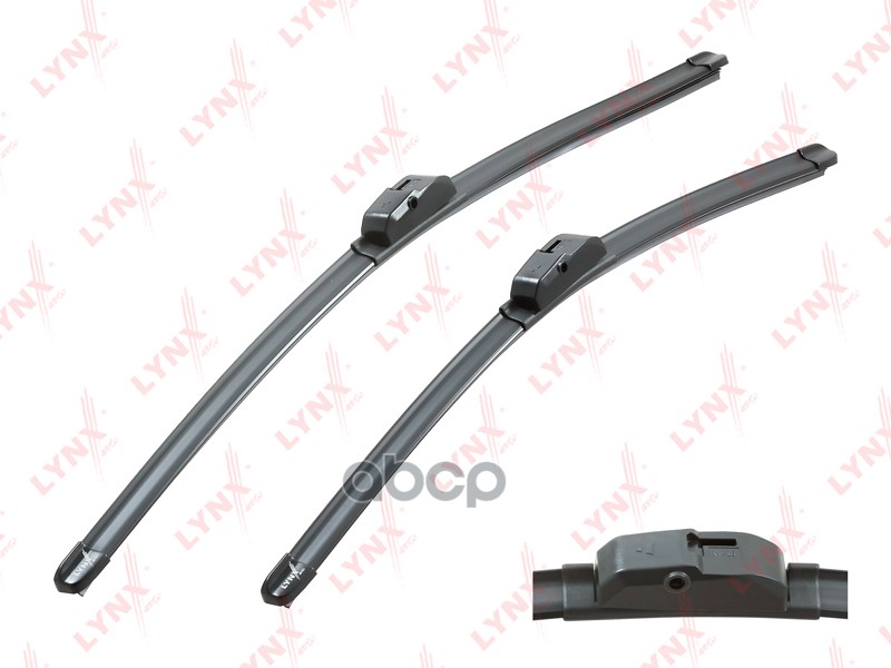 Щетка стеклоочистителя бескаркасная  комплект 600/500мм BMW X5 [E70] 06>12 / X6 [E71 E72] 08>11 LYNXauto арт. xf6050s