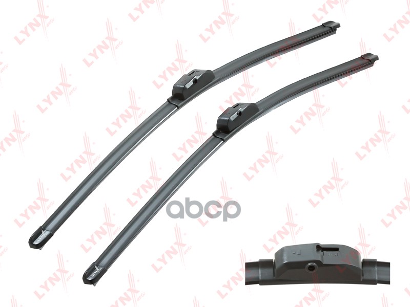 Щетка стеклоочистителя бескаркасная  комплект 600/600мм MERCEDES-BENZ C-Class [W204] 08>12 / C-Class LYNXauto арт. xf6060s