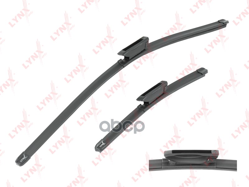 Щетка стеклоочистителя бескаркасная  комплект 650/350мм LADA XRAY 16>  RENAULT Captur 13> / Clio IV LYNXauto арт. xf6535r
