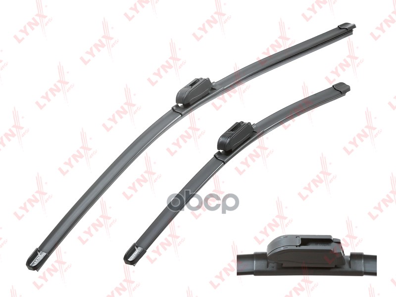 Щетка стеклоочистителя бескаркасная  комплект 650/450мм Citroen C5 [DC X4] 01>03  C5 Break [DE  X4] LYNXauto арт. xf6545h