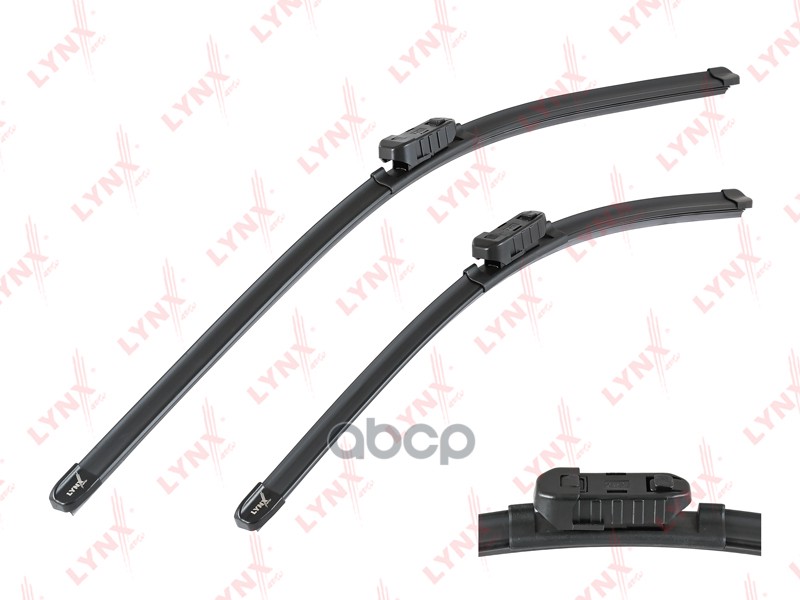 Бескаркасные щётки стеклоочистителя, комплект 530мм+480мм подходит для VOLVO C30 06-12 / S40 II 04 / S60 II 10 / S80 II 06 / ...