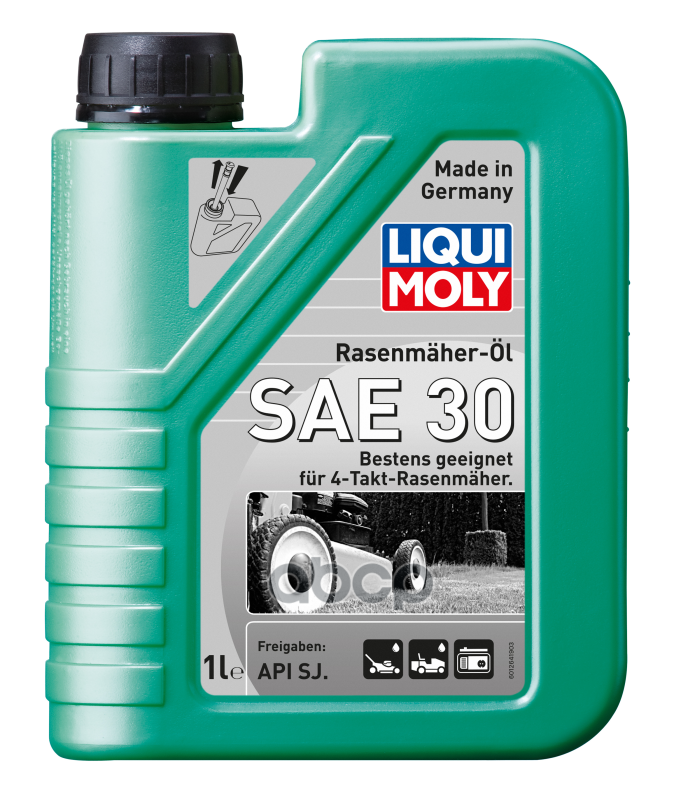 LIQUI MOLY Масло для газонокосилок Rasenmaher-Oil SAE 30 мин. (1 л.)