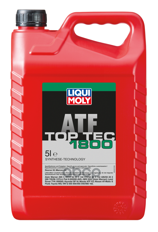 Масло трансмиссионное синтетическое для АКПП НС-Top Tec ATF 1800 5л (39020) 20662 LIQUI MOLY арт. 20662