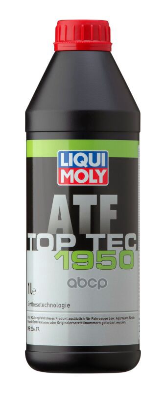 Масло Трансмиссионное Синтетическое 1Л - Нс-Синт. Тр.масло Для Акпп Top Tec Atf 1950 LIQUI MOLY арт. 21378