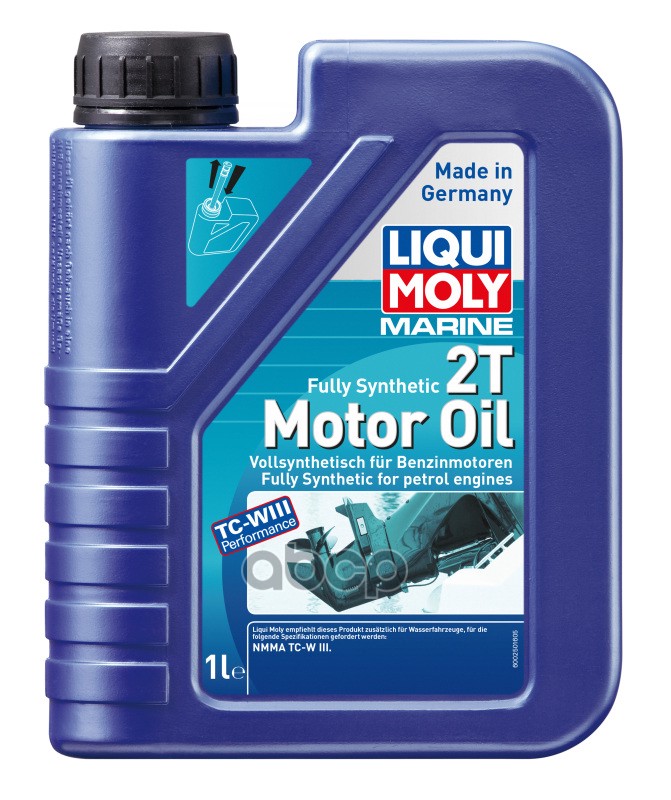 Масло Моторное Синтетическое Вод.техника 2T 1Л LIQUI MOLY арт. 25021