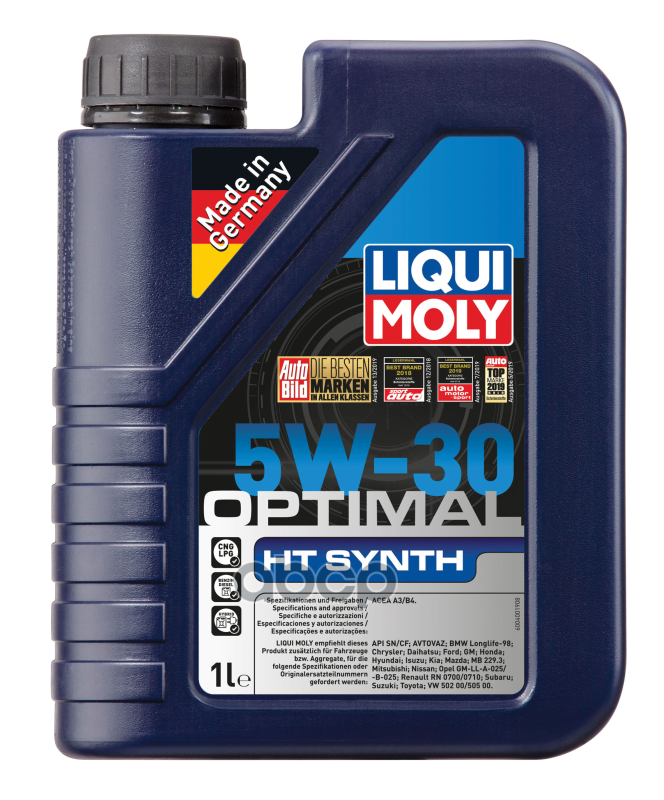 LIQUI MOLY Масло моторное Optimal HT Synth 5W-30 (1 л.)
