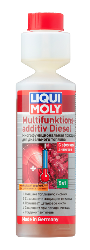 Многофункц. Присадка Для Диз. Топлива Multifunktionsadditiv Diesel (0,25Л) 39024 LIQUI MOLY арт. 39024