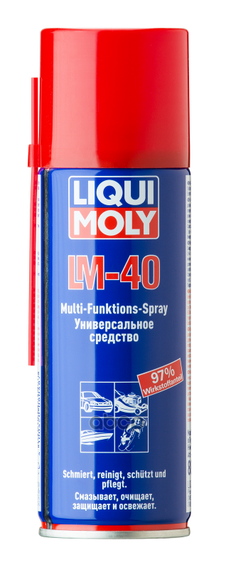 Средство Универсальное Lm 40 Multi-Funktions-Spray, 200Мл LIQUI MOLY арт. 8048