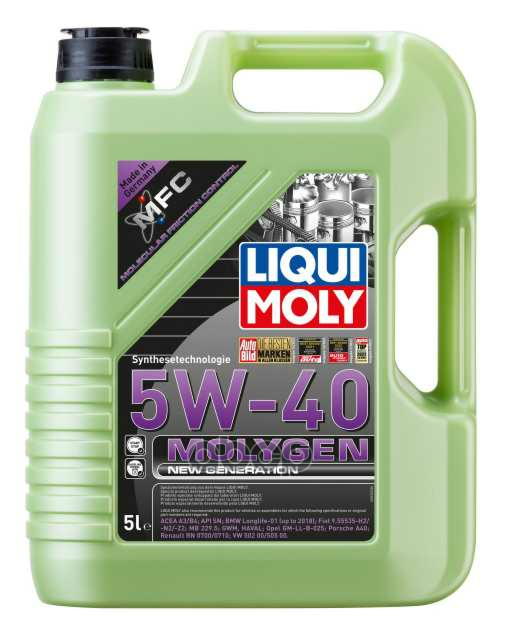 LIQUI MOLY Масло моторное синтетическое НС-Molygen New Generation 5W-40 4л (9054) 8578
